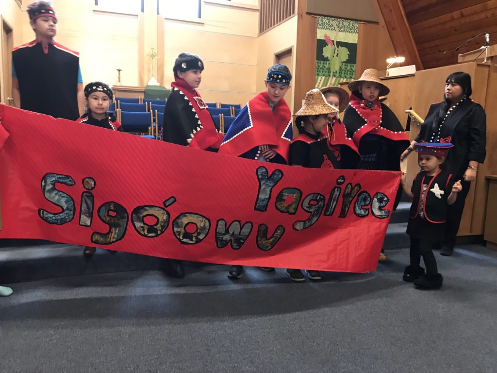 Tlingit dancers