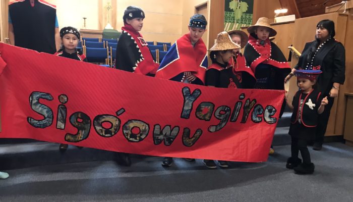 Tlingit dancers